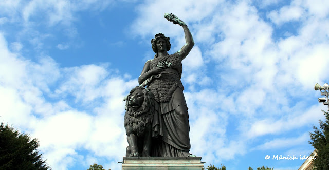 Estatua de la Bavaria en Múnich
