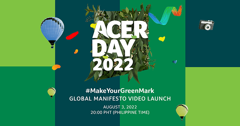 Acer strengthens sustainability efforts with "Make You Green Mark" Campaign