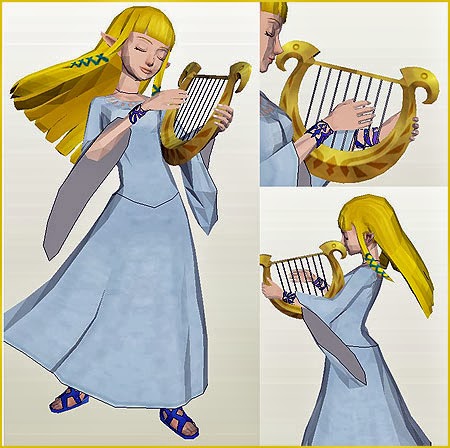 Papercraft - Skyward Sword Zelda - Papercraft4u | Free Papercrafts