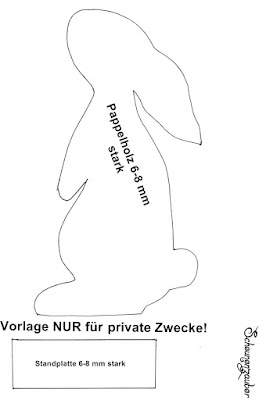 Vorlage Hase