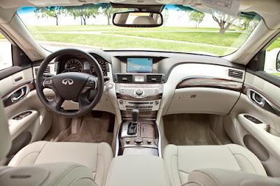  Infiniti M model year 2011 From the inside