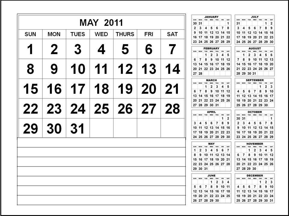 may 2011 calendar. may 2011 calendar