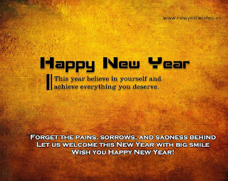 Happy new year believe quote 2017 HD image twitter