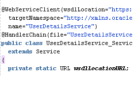 Change webservice endpoint at runtime