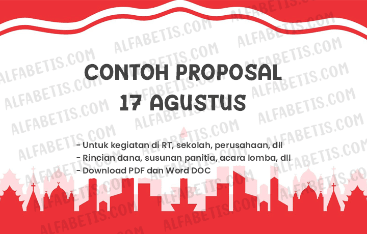 Contoh Proposal 17 Agustus 2020 Plus Anggaran Biaya ...