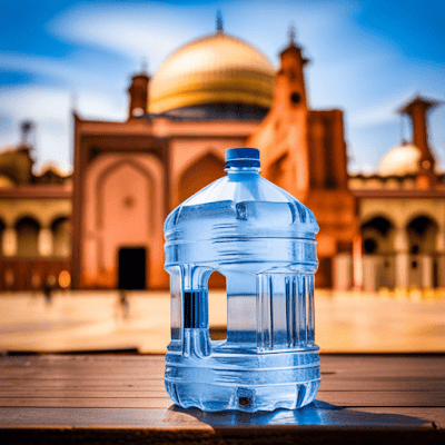 ZAMZAM DELIVERED EXPERIENCE PURE CONVENIENCE WITH 5-LITRE WATER CANS