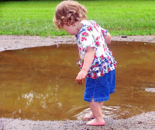 Image: Mud Puddle Girl, by Anita Peppers, on Morguefile