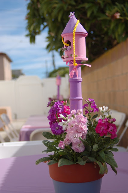 Birdhouse Centerpiece