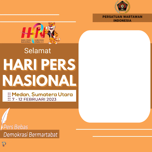 Twibon Hari Pers Nasional 2023, Pers Bebas Demokrasi Bermartabat