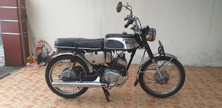 Dijual Motor Klasik Yamaha Yasi Twin Tahun 71 Surat Lengkap