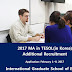 2017 MA in TESOL Additional Recruitment(in Seoul, Korea)