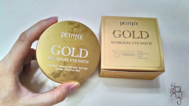 Review; PETITFEE's Gold Hydrogel Eye Patch