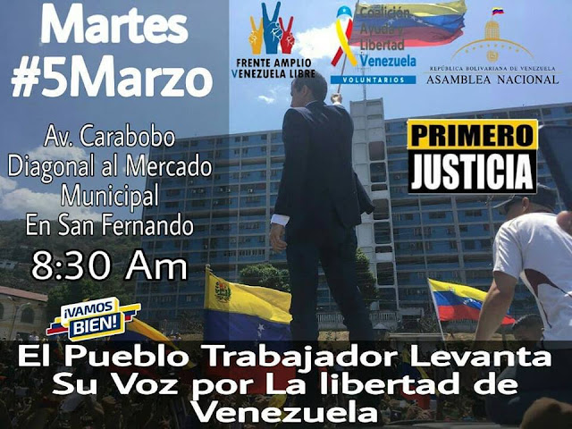 Frente Amplio Apure convocó para toma este martes en mercado municipal de San Fernando.