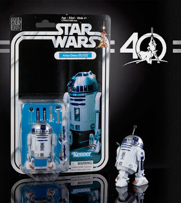 Star Wars 40th Anniversary Black Series 6” Action Figures Wave 1 - R2-D2