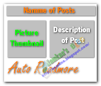 Auto readmore với thumbnail trên Blogger dùng Script - Style 1