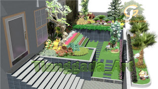 Tukang Taman Surabaya Ahli Desain Taman Tianggadha Art