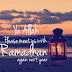 Selamat Jalan Ramadhan. Be Nice!