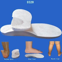 flat foot kaki rata