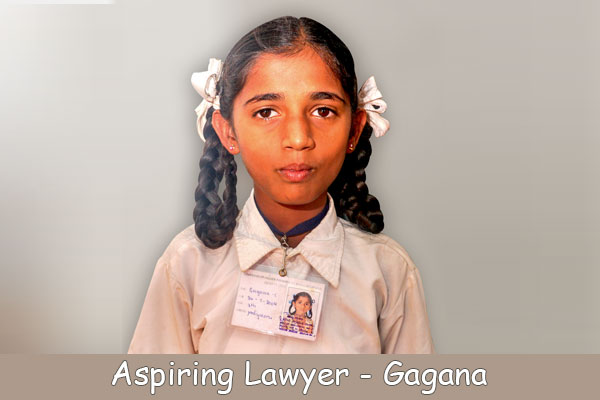 Gagana - Akshaya Patra Beneficiary