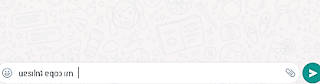 Cara tulisan terbalik di WhatsApp (WA)