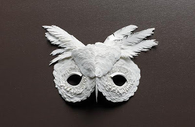 Beautiful Cut Paper Animal Masks by Flurry & Salk. Seen On www.coolpicturegallery.us