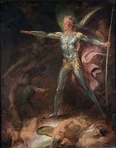 الشيطان يستدعي جحافله (1790) من قبل توماس لورانس