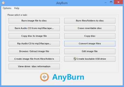 Screenshot AnyBurn 3.3 terbaru