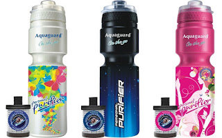 Aquaguard White, Blue, Pink, Water Purifer, Purify water on the go