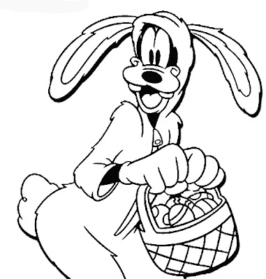 Download Free Coloring Pages: Disney Easter Coloring Pages