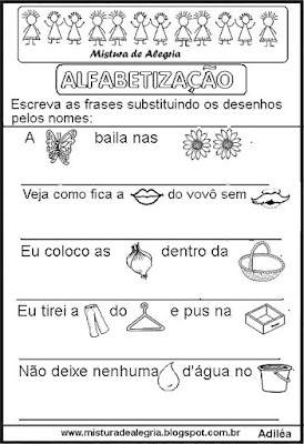 Escritas enigmáticas para alfabetização