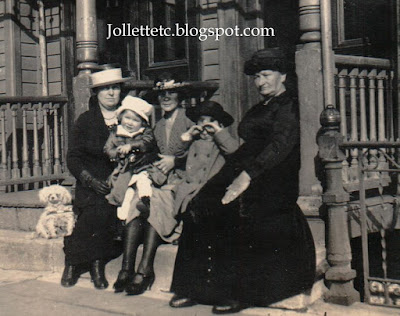 Unknown family of Mary Theresa Sheehan Walsh New York 1921 http://jollettetc.blogspot.com