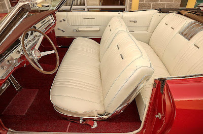 1965 Pontiac Bonneville Convertible Seat Front