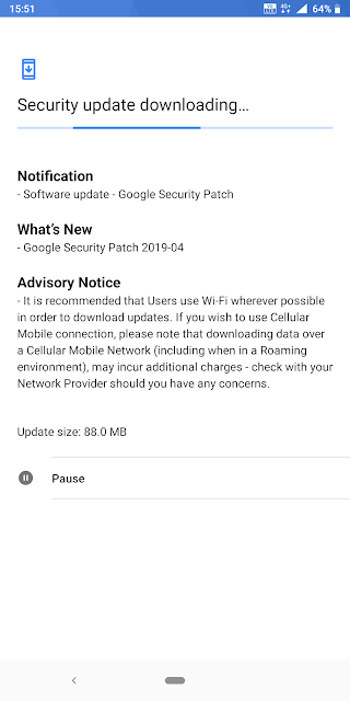 Nokia 7 Plus receiving April 2019 Android Security update
