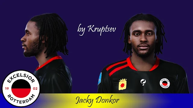 Jacky Donkor Face For eFootball PES 2021