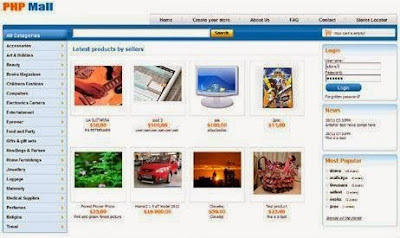 PHP Mall – Multistore Software