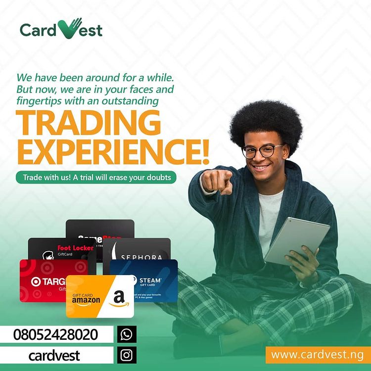 CardVest: Sell Gift Cards in Nigeria at Best Rates