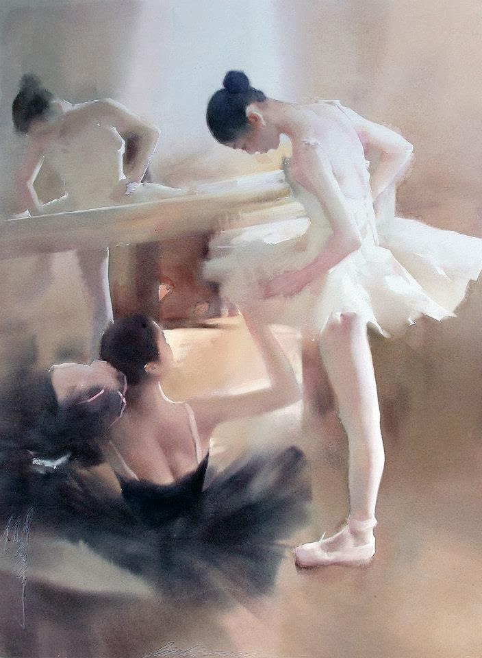 Liu Yi | Chinese Figurative Painter | Watercolor