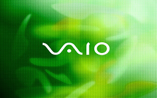 Green Vaio wallpaper