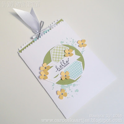 Stampin' Up! producten zijn verkrijgbaar via carooskaartjes@hotmail.nl