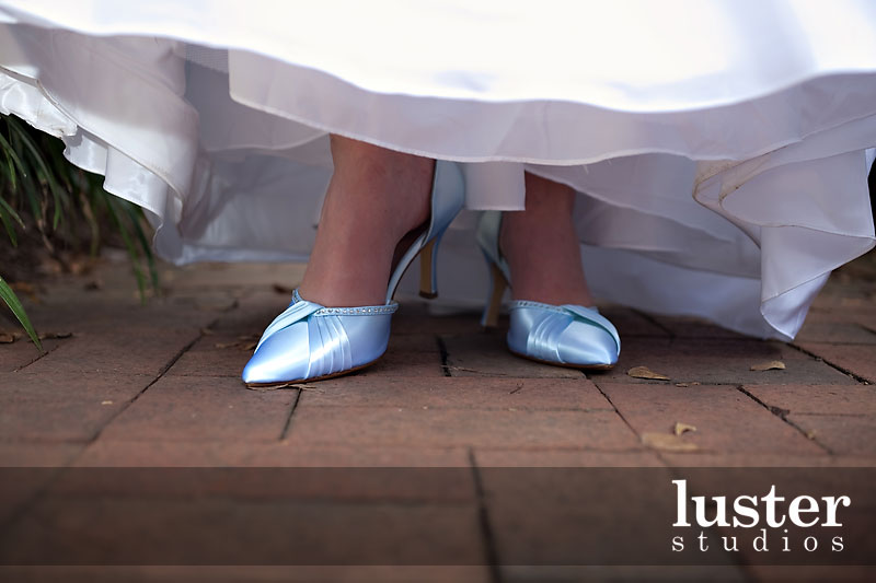 Timeless Light Blue Wedding Shoes