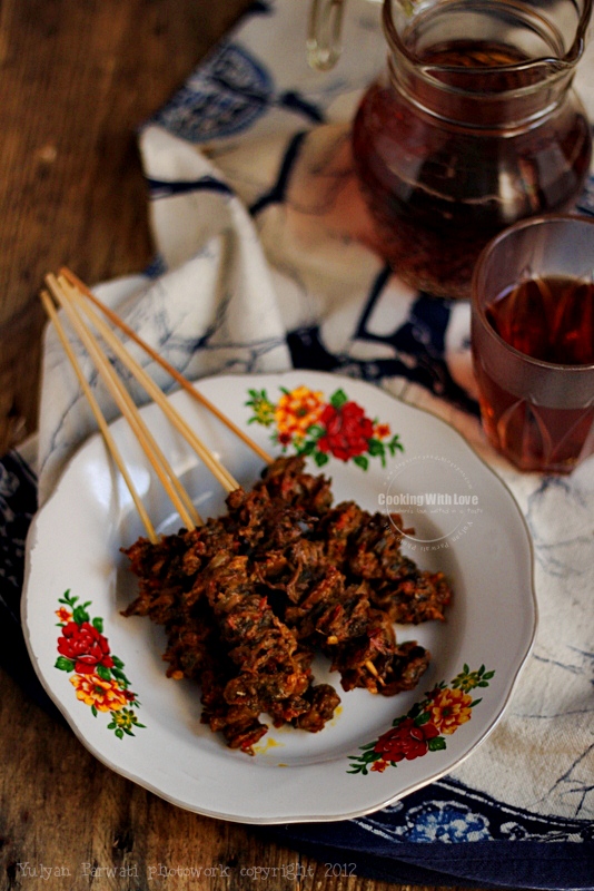 Cooking With Love Sate Kerang 