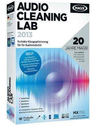 تحميل برنامج MAGIX Audio Cleaning Lab 2013 مجانا لتنقية الاصوت