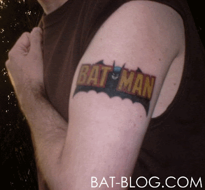 OK, I seriously don't mean for the Bat-Blog to be "Batman Tattoo Week" 