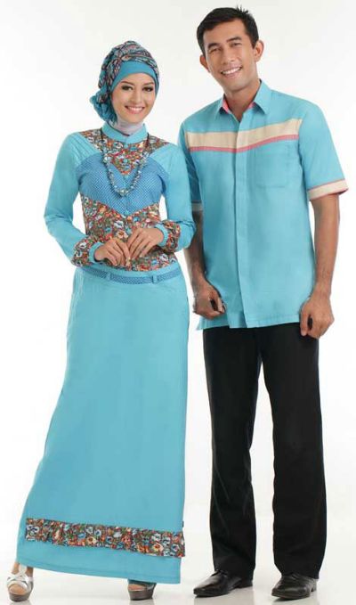 9 Model  Baju  Gamis Variasi  Batik  Terbaru