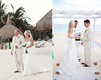 Real Destination Wedding Cathy Dan in Riviera Maya