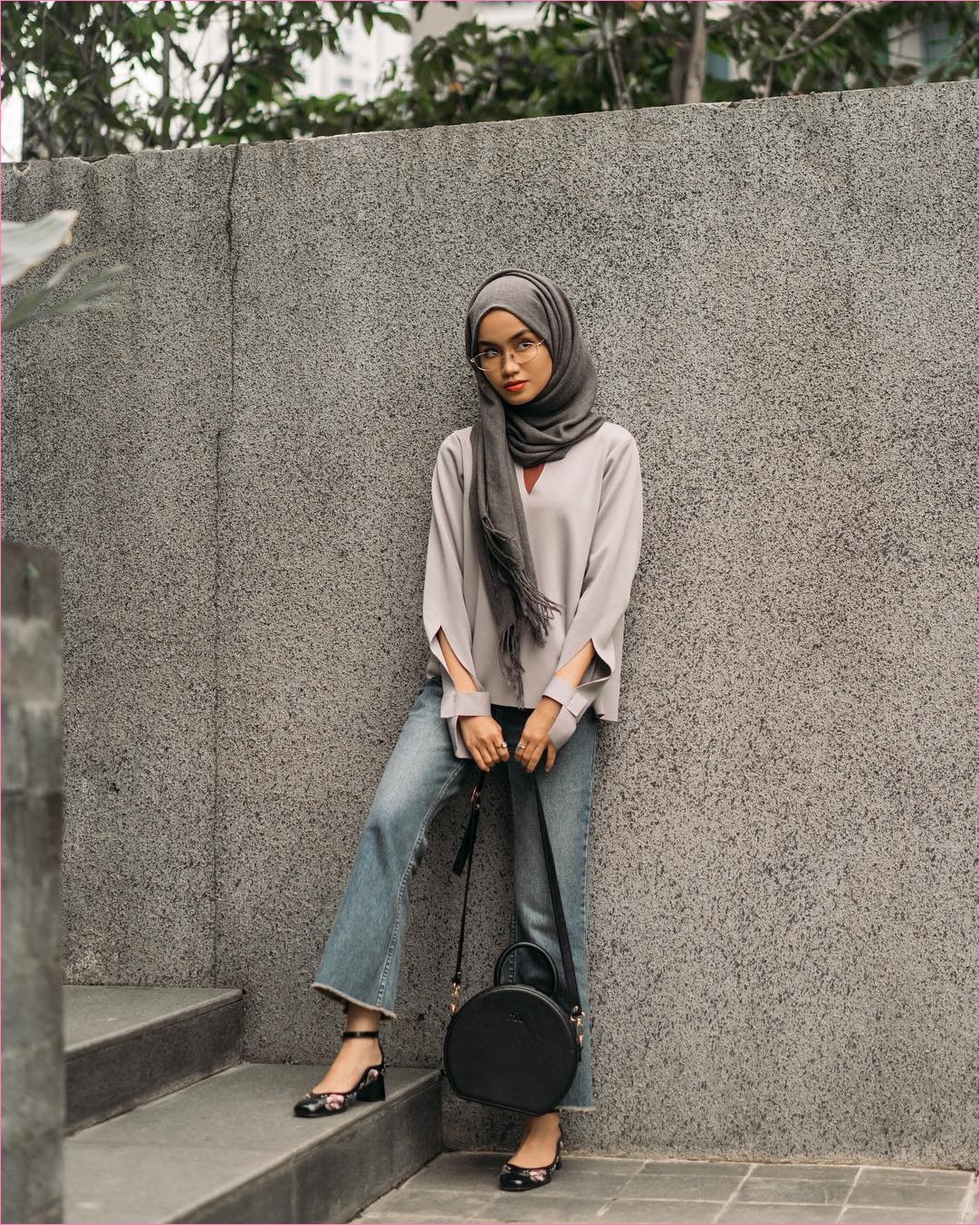 Style Ootd Hijab Remaja Simple