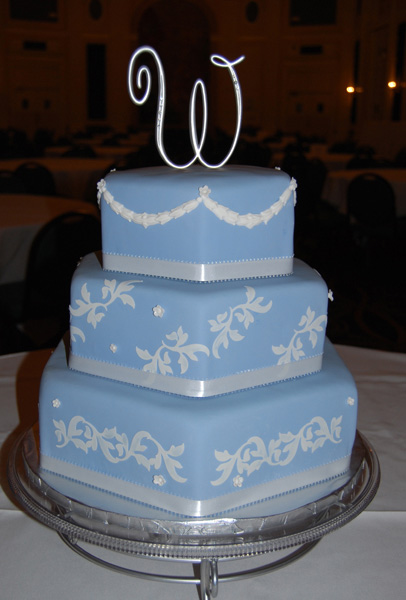 Wedgwood Blue Wedding Cakes