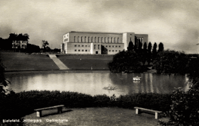 Rudolf-Oetker-Halle in the former Hitlerpark Rudolf-Oetker-Halle in the former Hitlerpark