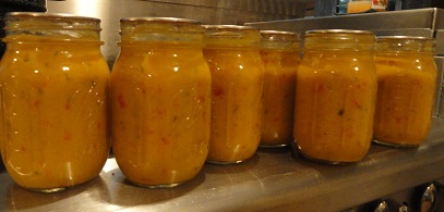 canning hot pepper butter