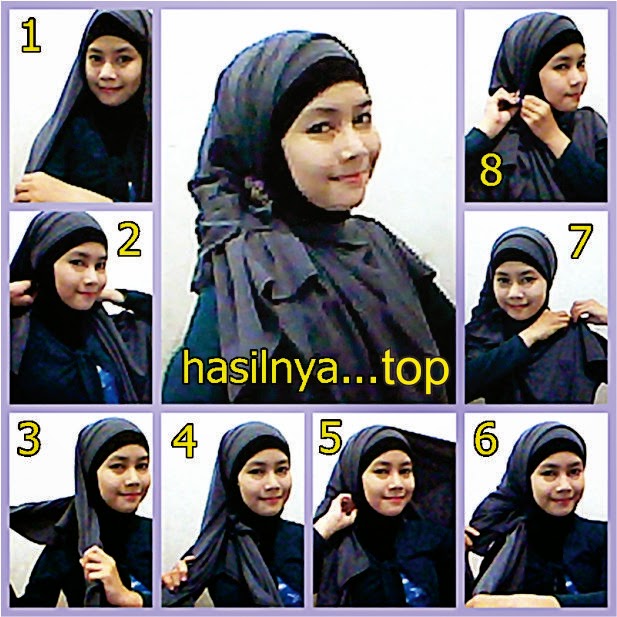 Tutorial Hijab 6 